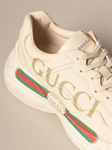 white gucci sneakers|classic white gucci sneakers.